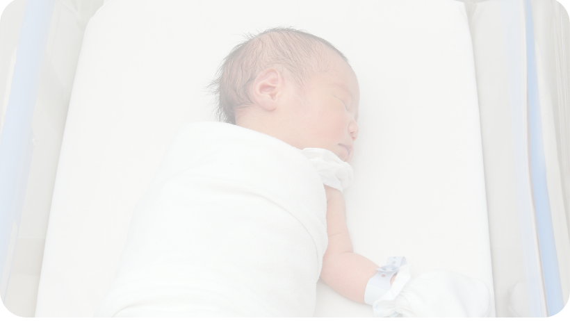 Calm newborn care support